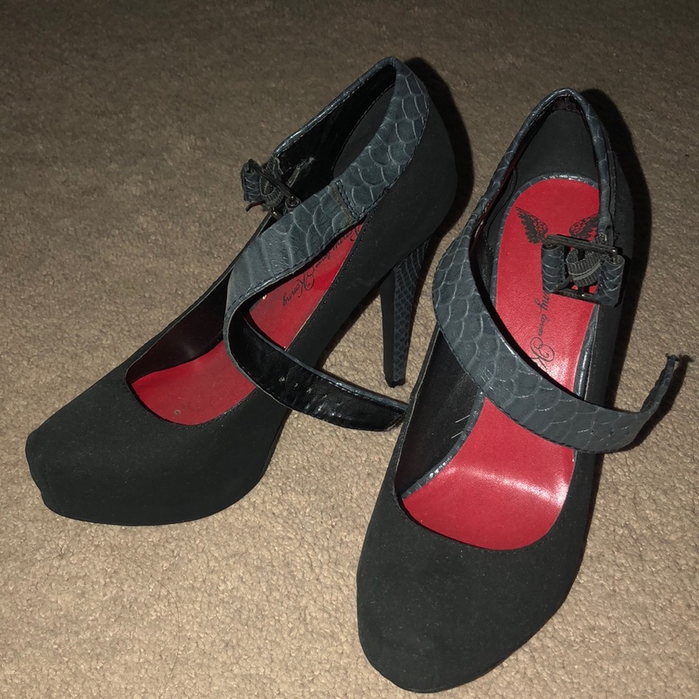 Heels (don’t really know the brand)